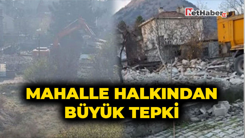 Süt Dede Türbesi Yıkıldı: Mahalle Halkından Büyük Tepki