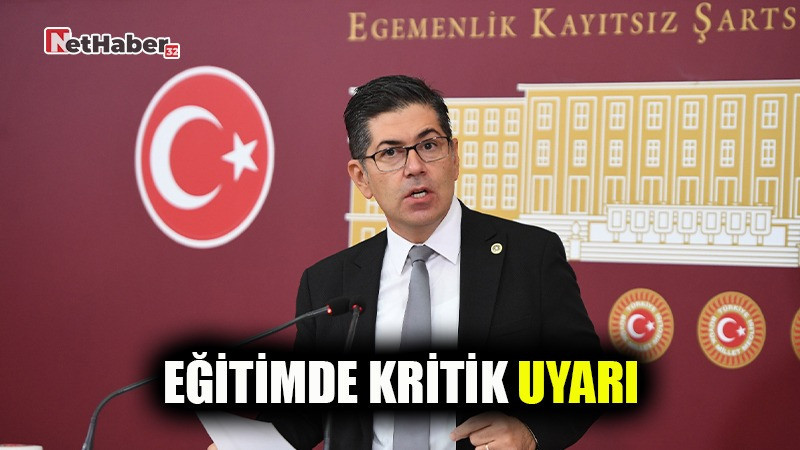 EĞİTİMDE KRİTİK UYARI