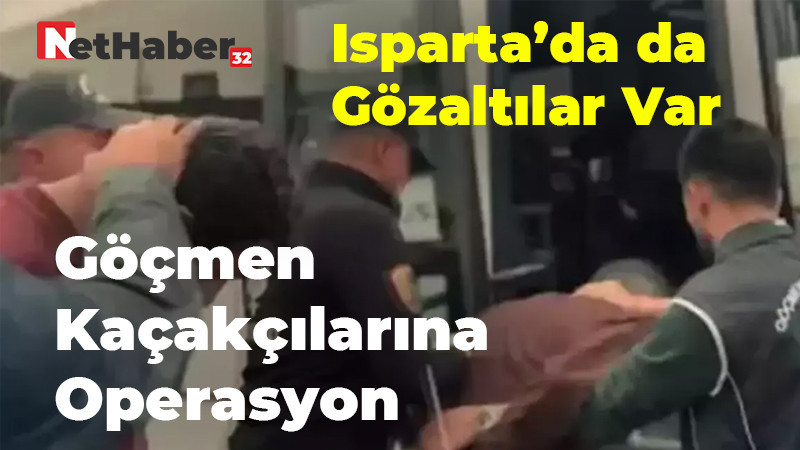 Göçmen Kaçakçılarına Operasyon