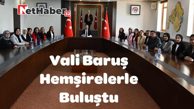 Vali Baruş, Hemşerilerle Buluştu