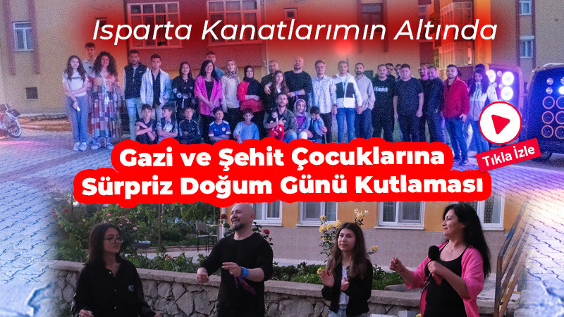 Şehit ve Gazi Çocuklarına Anlamlı Sürpriz 