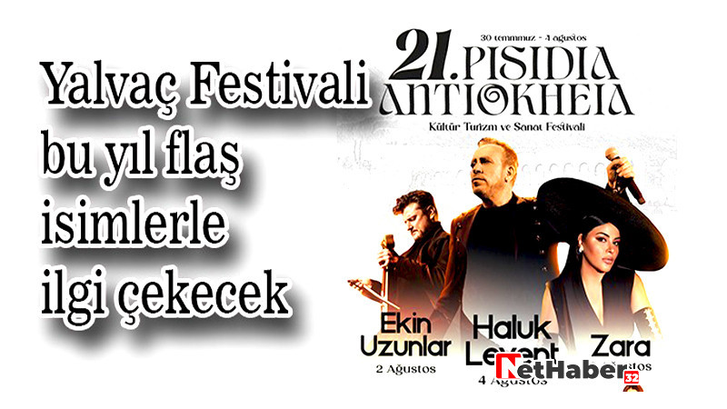 Pisidia Antiokheia Festivali, 30 Temmuz’da başlıyor...