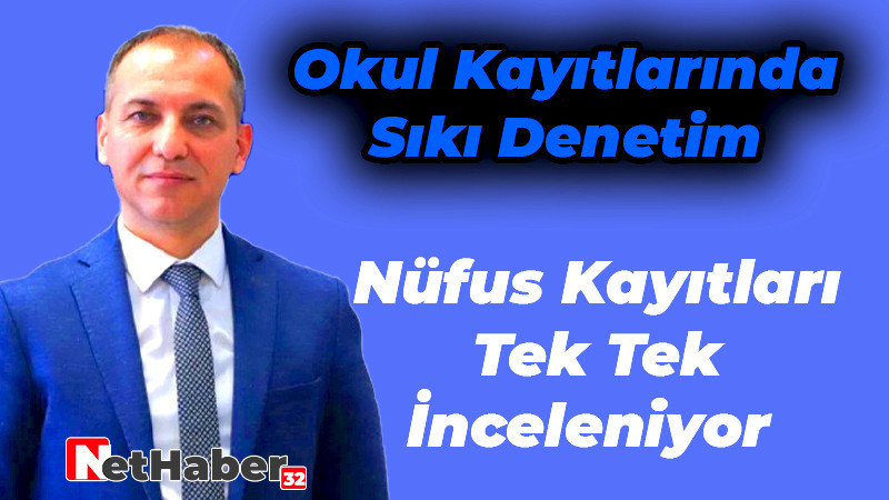 Nüfus Kayıtları Tek Tek İnceleniyor 