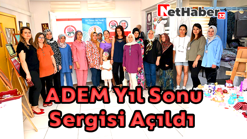 ADEM Yıl Sonu Sergisi Açıldı