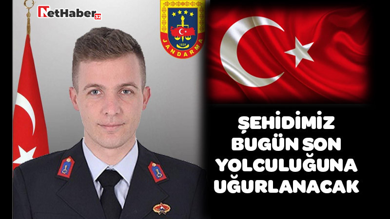 Şehidimiz Son Yolculuğuna Uğurlanacak