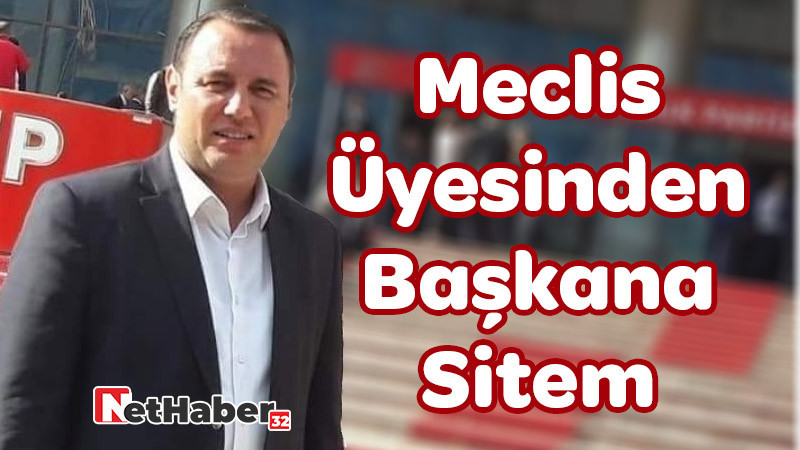 Meclis Üyesinden Başkana Sitem / GÖLÜN SİYASETİ OLMAZ!