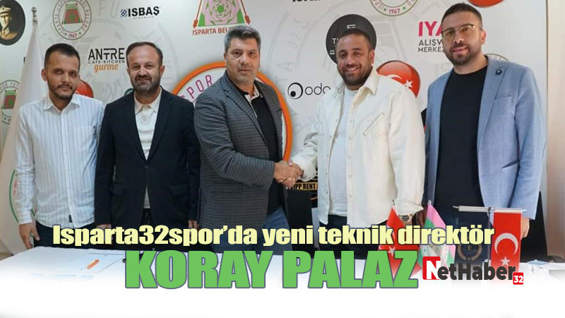 Isparta32 Spor'da yeni teknik direktör Koray Palaz