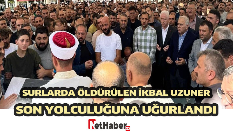 Ispartalı İkbal son yolculuğuna uğurlandı