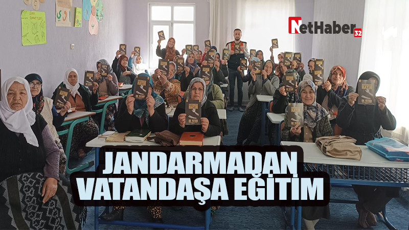 JANDARMADAN VATANDAŞA EĞİTİM