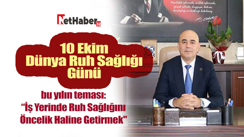 10 Ekim Dünya Ruh Sağlığı Günü