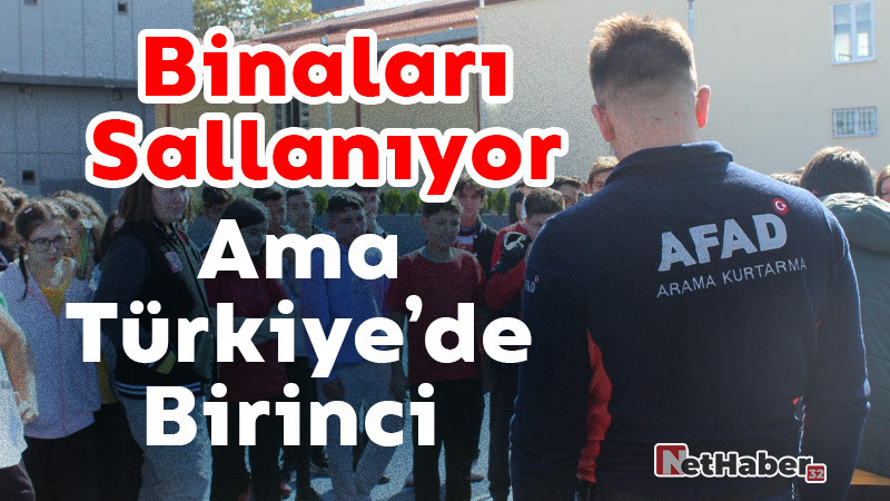 Binaları Sallanıyor Ama Türkiye'de Birinci! 