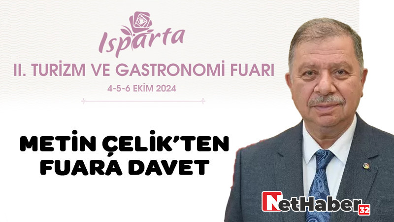 Metin Çelik'ten Fuara Davet