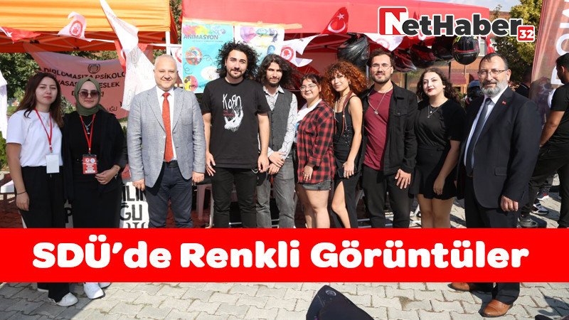 SDÜ'de Renkli Görüntüler 