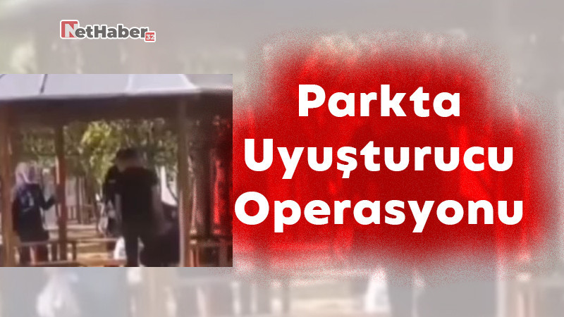 Parkta Uyuşturucu Operasyonu 