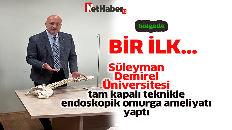 BÖLGEDE BİR İLK....