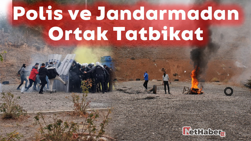 Polis ve Jandarmadan Ortak Tatbikat 