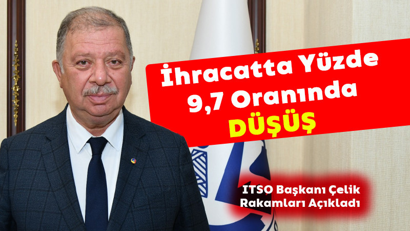 İhracatta Yüzde 9,7 Oranında Düşüş 