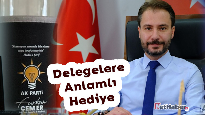 Başkan Er'den Delegelere Anlamlı Hediye