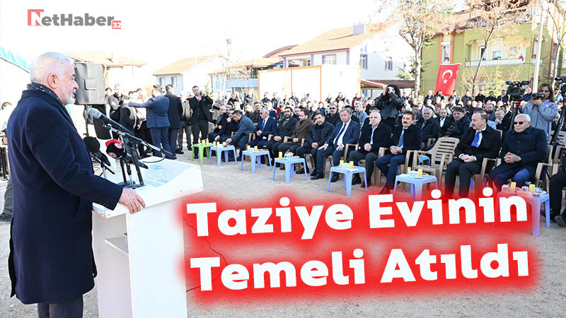 Taziye Evinin Temeli Atıldı