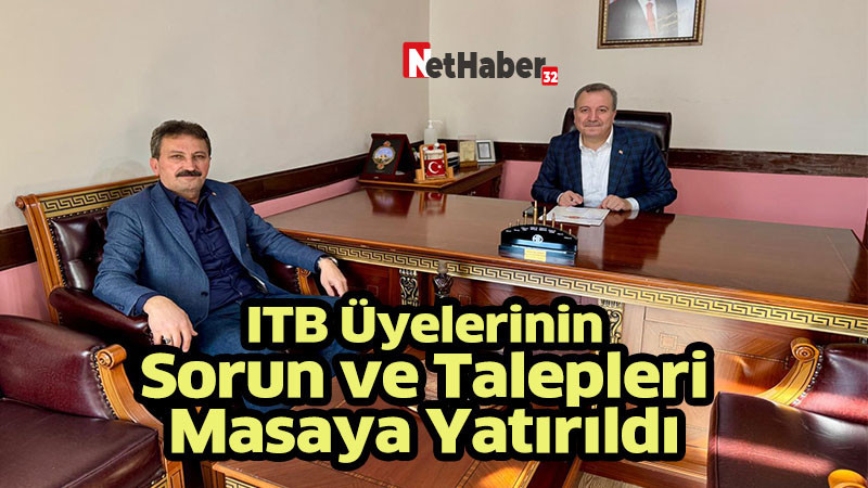 Isparta Ticaret Borsası Üyelerinin Sorun ve Taleplerini Masaya Yatırıldı