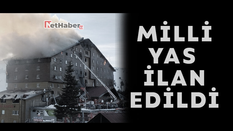 Milli Yas İlan Edildi