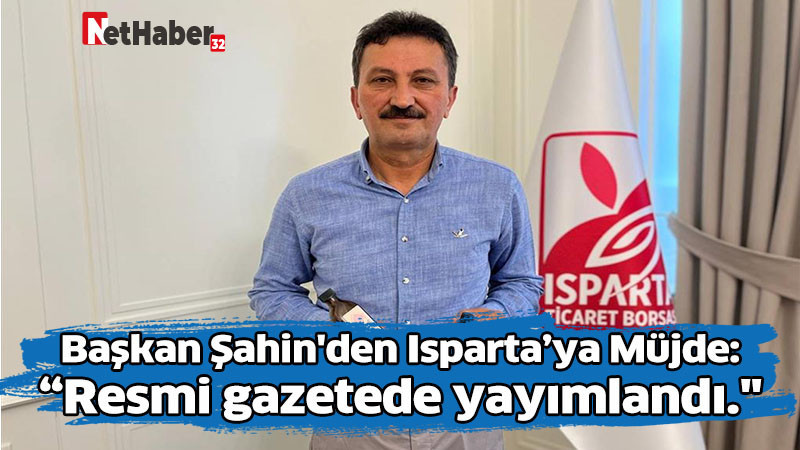 RESMİ GAZETEDE YAYIMLANDI