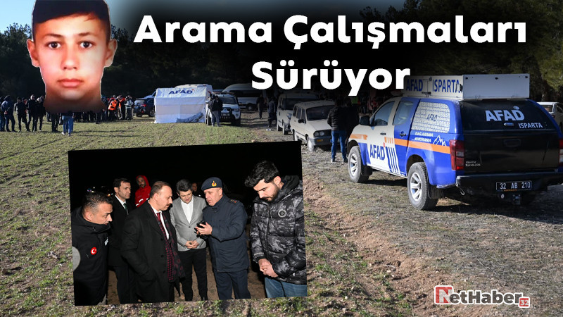 16 Yaşındaki Kemal'i Arama Çalışmaları Sürüyor! 