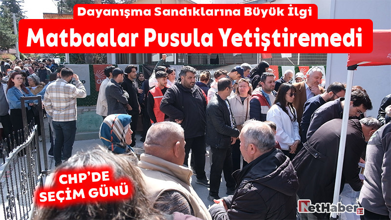 Dayanışma Sandıklarına Büyük İlgi 