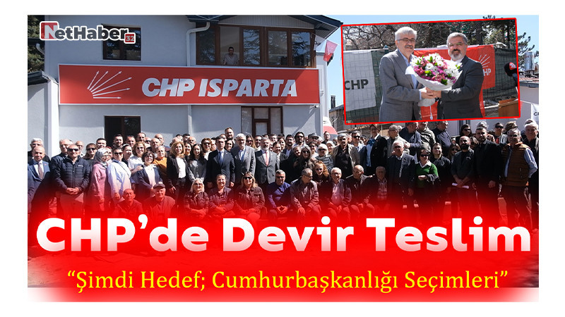 CHP'de Devir Teslim / Şimdi Hedef Cumhurbaşkanlığı Seçimi 