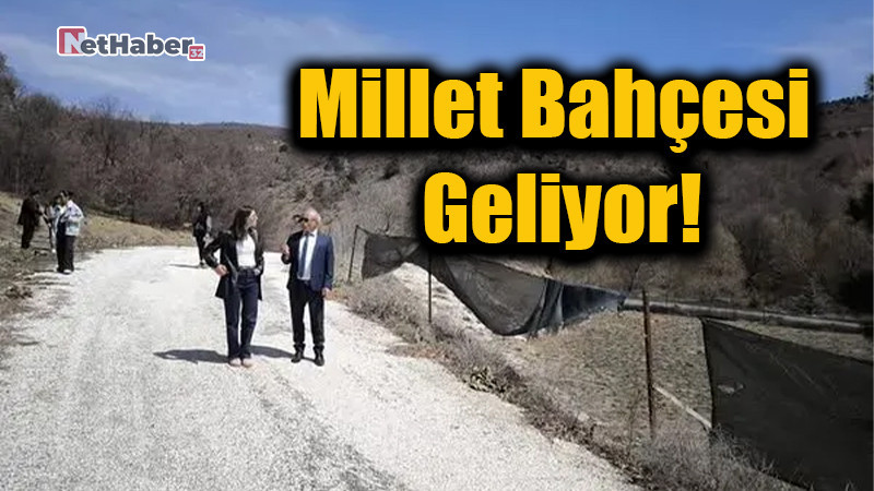 Çarıksaraylar’a Nefes Aldıracak Dev Proje: Millet Bahçesi Geliyor!