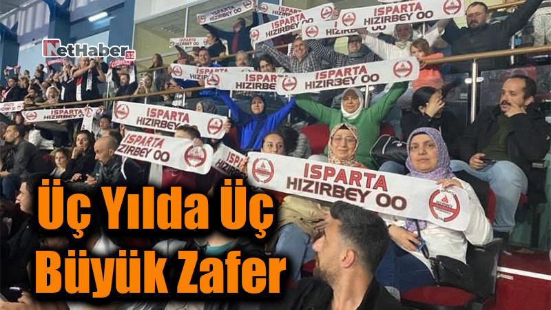Üç Yılda Üç Büyük Zafer: Hızırbey Ortaokulu Türkiye’nin Gururu!