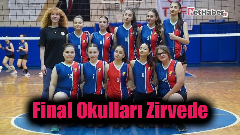Final Okulları Zirvede: Genç Kızlar B Voleybol İl Şampiyonu Oldu!