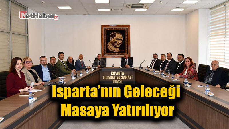 Isparta’nın Geleceği Masaya Yatırılıyor: Bilim, Halk ve Vizyon Bir Arada