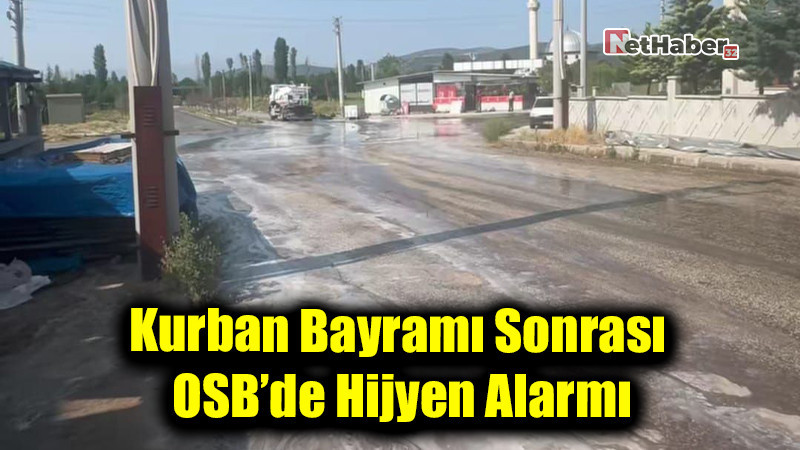 Kurban Bayramı Sonrası OSB’de Hijyen Alarmı: Dört Bir Yandan Deri Geliyor