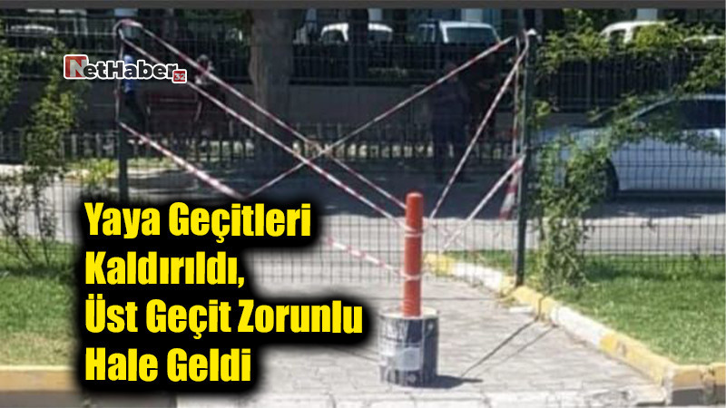 Şehir Hastanesi Yolunda Yeni Düzenleme: Yaya Geçitleri Kaldırıldı, Üst Geçit Zorunlu Hale Geldi