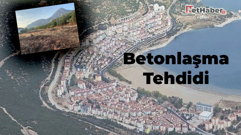 Eğirdir Altınkum Koyu Betonlaşma Tehdidi Altında!