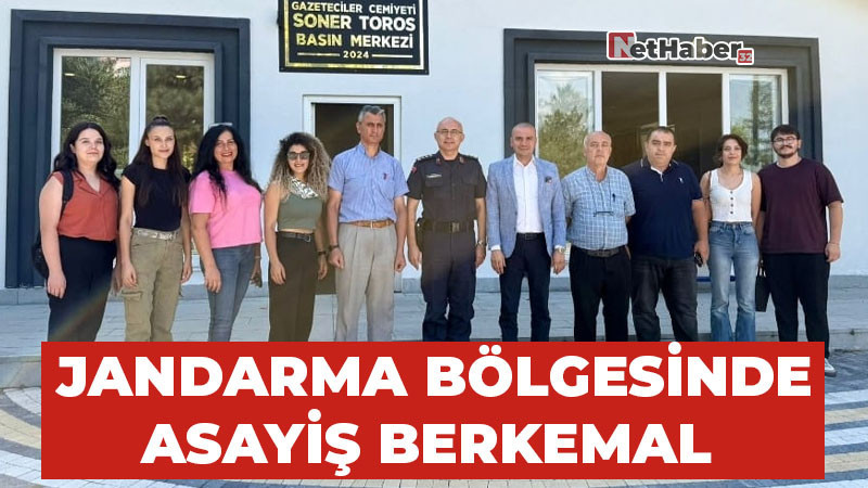 JANDARMA BÖLGESİNDE ASAYİŞ BERKEMAL 