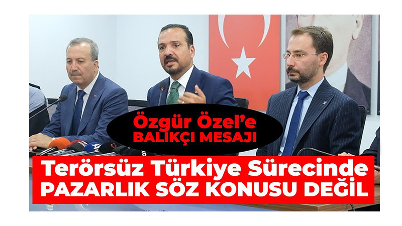 Kürşad Zorlu: “Hedefimiz terörsüz bir Türkiye”