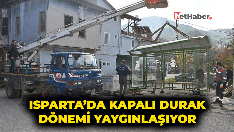 Isparta’da Kapalı Durak Dönemi Yaygınlaşıyor