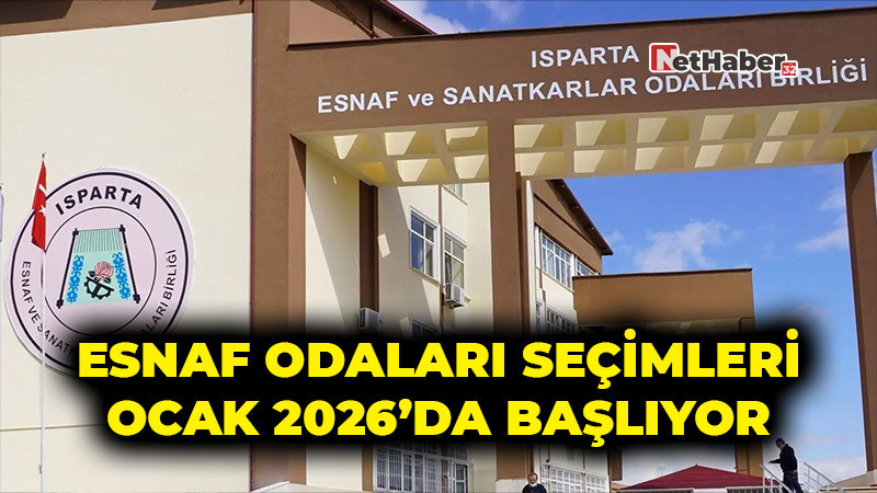 Esnaf Odaları Seçimleri Ocak 2026’da Başlıyor