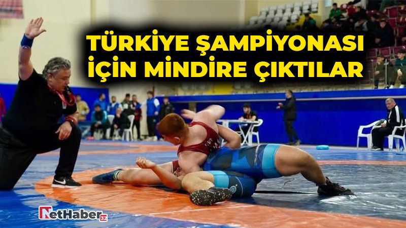 U17 Güreşçiler Türkiye Şampiyonası İçin Mindi̇re Çıktı