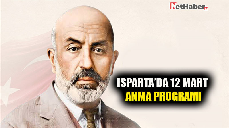  Isparta’da 12 Mart Anma Programı