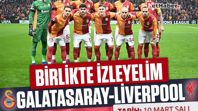 GALATASARAY MAÇINI BİRLİKTE İZLEYELİM