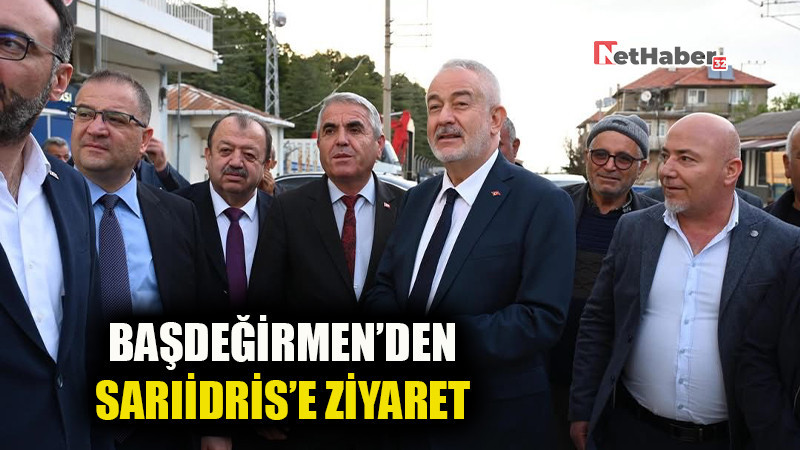 BAŞDEĞİRMEN'DEN SARIİDRİS'E ZİYARET