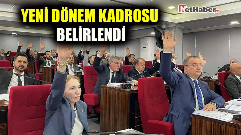 YENİ DÖNEM KADROSU BELİRLENDİ