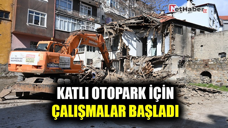 PİRİMEHMET KATLI OTOPARKI İÇİN ÇALIŞMALAR BAŞLADI