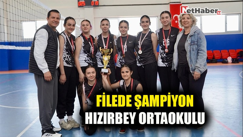 FİLEDE ŞAMPİYON HIZIRBEY ORTAOKULU