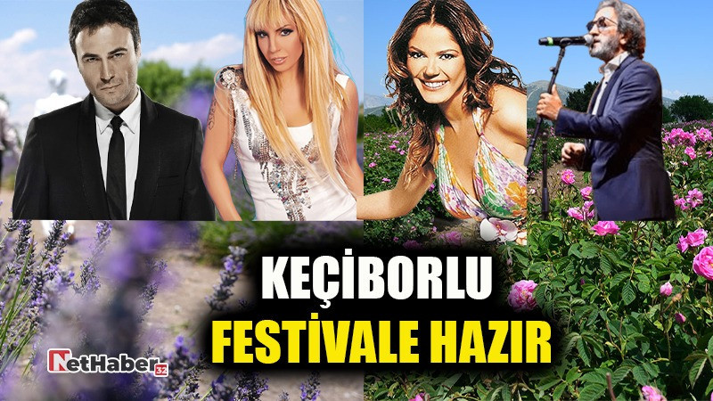KEÇİBORLU FESTİVALE HAZIR