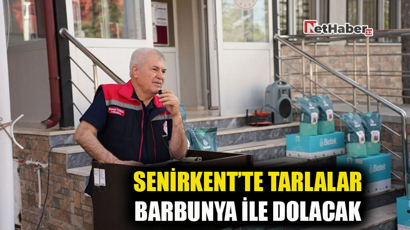 Senirkent’te Tarlalar Barbunya ile Dolacak
