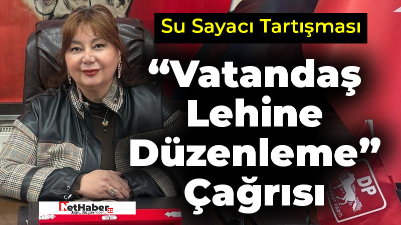 Isparta’da Su Sayacı Tartışması: Demokrat Parti’den Belediye’ye “Vatandaş Lehine Düzenleme” Çağrısı